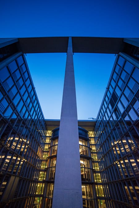 Architecture retouch sample