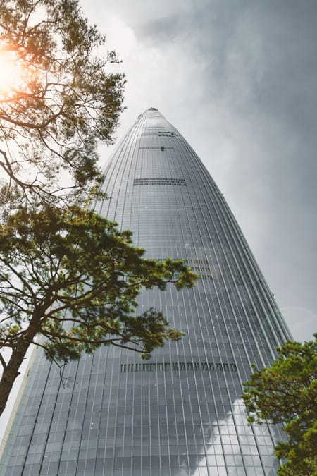 Architecture retouch sample