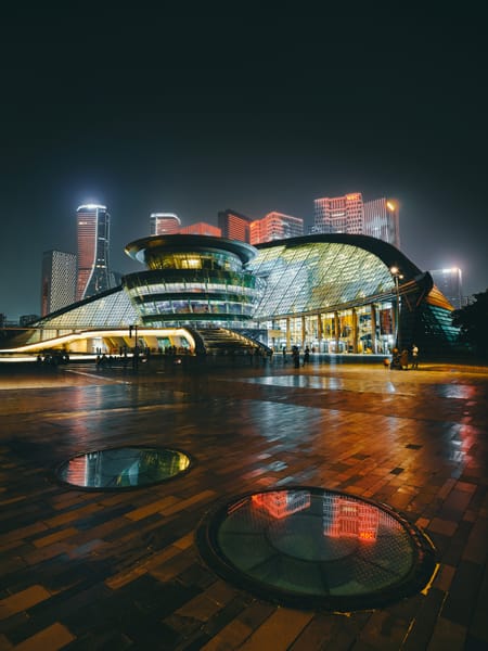 Architecture retouch sample