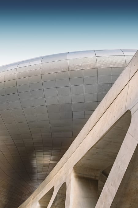 Architecture retouch sample