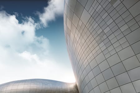 Architecture retouch sample