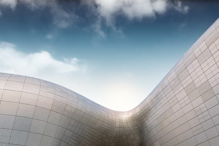 Architecture retouch sample