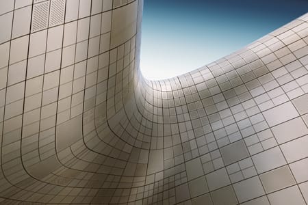 Architecture retouch sample