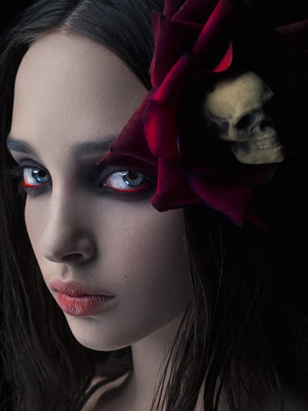 Beauty retouch sample