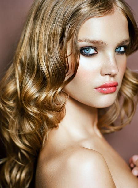 Celebrity retouch sample