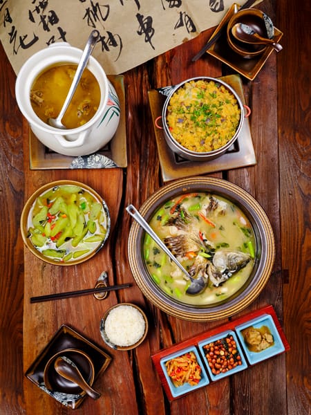 Food retouch sample