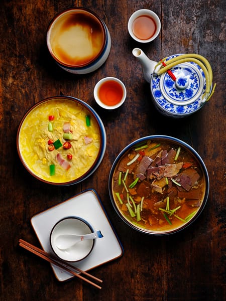 Food retouch sample