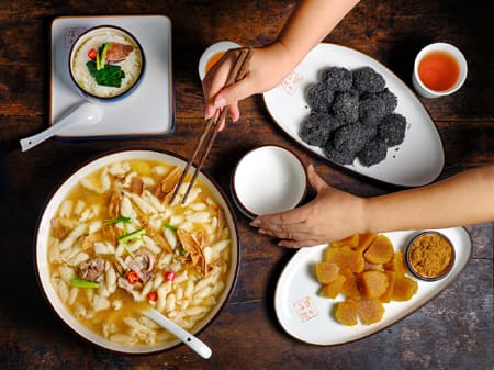 Food retouch sample