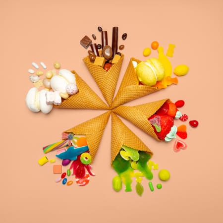 Food retouch sample