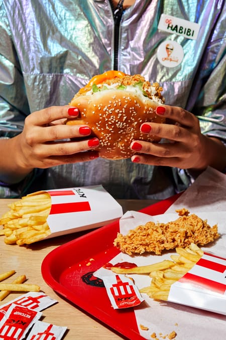Food retouch sample