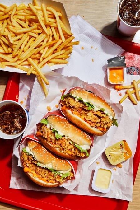 Food retouch sample