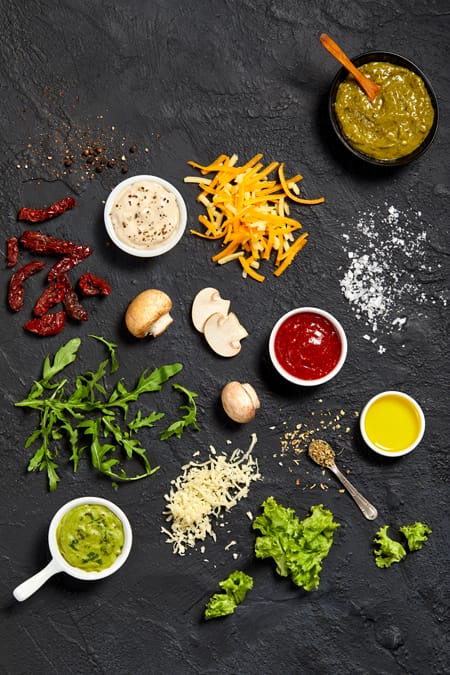 Food retouch sample