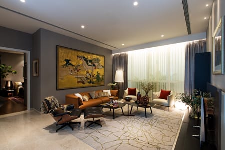 Interior retouch sample