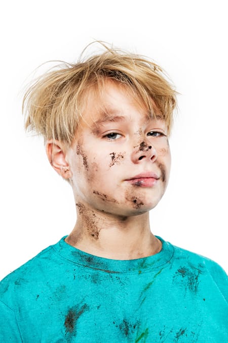 Portrait retouch sample