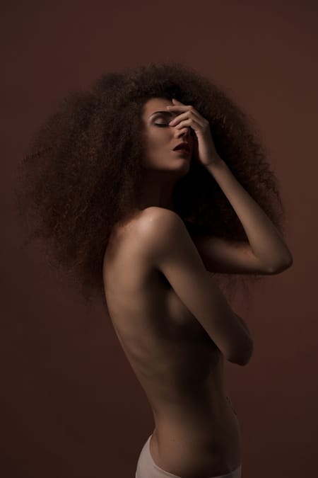 Portrait retouch sample