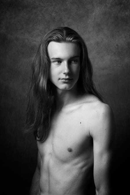 Portrait retouch sample