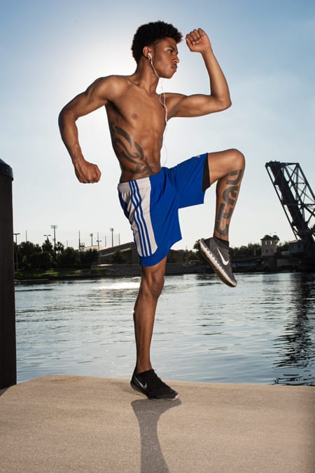 Sport retouch sample